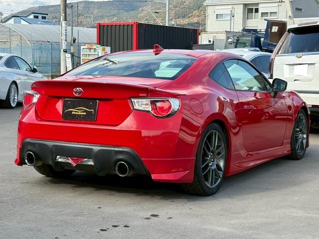 86 GT 車検令和9年8月 F.S.Rモデリスタエアロパーツ TRUST GReddyマフラー WORK EMOTION18AW CUSCO車高調 トランクスポイラー ナビ TV ETC 取説・保証書・スペア有(8枚目)