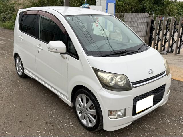 ムーヴ カスタム　ＲＳ　ナビ　ターボ　純正ＡＷ１４インチ　ＡＵＸ　ＴＶ　ＡＭＦＭ　ＣＤ　ＤＶＤ（3枚目）