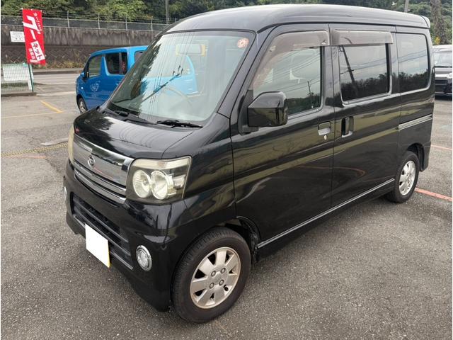 アトレーワゴン カスタムターボＲＳ　ブラックエディション　ＰＳ　ＰＷ　ＨＩＤ　ＣＤ　フルフラット（3枚目）