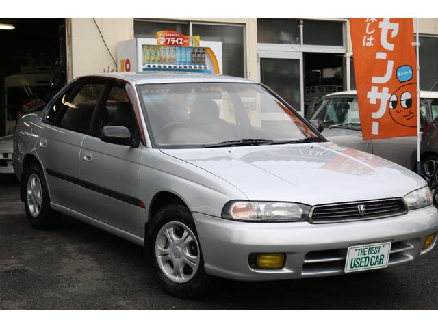 レガシィ ＬＸ　５速マニュアル　４ＷＤ　ＥＪ１８エンジン　ＢＤ３　セダン　水平対向　タイミングベルト交換済み　パワステ　オートエアコン　ＡＢＳ（4枚目）
