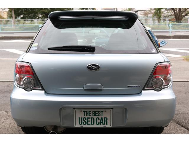 インプレッサスポーツワゴン 15i 5速マニュアル 走行距離48000キロ EJ15水平対向エンジン キーレス スペアキー ETC オートエアコン 純正15インチアルミ 鷹目インプ アクアブルーメタリック フォグランプ ルーフスポイラー(7枚目)