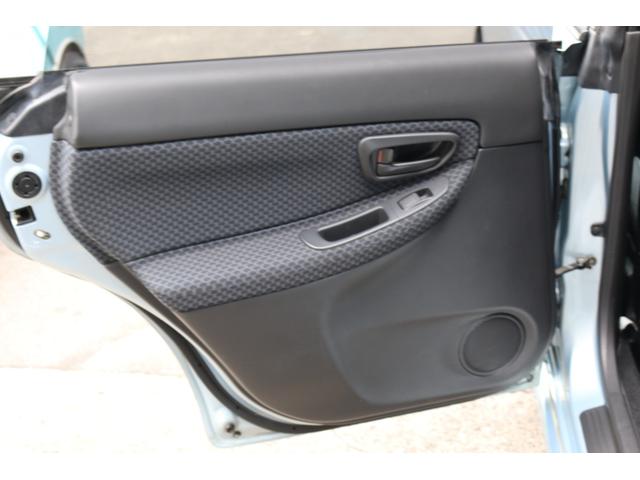 インプレッサスポーツワゴン 15i 5速マニュアル 走行距離48000キロ EJ15水平対向エンジン キーレス スペアキー ETC オートエアコン 純正15インチアルミ 鷹目インプ アクアブルーメタリック フォグランプ ルーフスポイラー(29枚目)