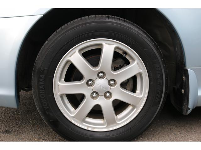 インプレッサスポーツワゴン 15i 5速マニュアル 走行距離48000キロ EJ15水平対向エンジン キーレス スペアキー ETC オートエアコン 純正15インチアルミ 鷹目インプ アクアブルーメタリック フォグランプ ルーフスポイラー(33枚目)