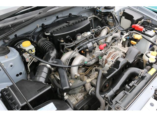 インプレッサスポーツワゴン 15i 5速マニュアル 走行距離48000キロ EJ15水平対向エンジン キーレス スペアキー ETC オートエアコン 純正15インチアルミ 鷹目インプ アクアブルーメタリック フォグランプ ルーフスポイラー(36枚目)