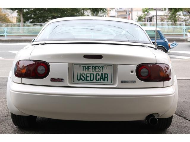 ユーノスロードスター スペシャルパッケージ ハードトップ 幌あり タイミングベルト交換済み ETC 純正14インチアルミ 社外キーレス 社外オーディオ フロアオートマ リトラ NA8C 修復歴無し(9枚目)