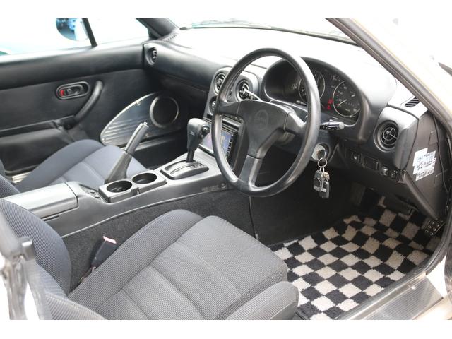 ユーノスロードスター スペシャルパッケージ ハードトップ 幌あり タイミングベルト交換済み ETC 純正14インチアルミ 社外キーレス 社外オーディオ フロアオートマ リトラ NA8C 修復歴無し(10枚目)