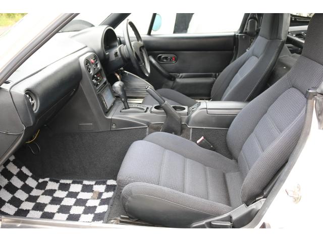 ユーノスロードスター スペシャルパッケージ ハードトップ 幌あり タイミングベルト交換済み ETC 純正14インチアルミ 社外キーレス 社外オーディオ フロアオートマ リトラ NA8C 修復歴無し(13枚目)