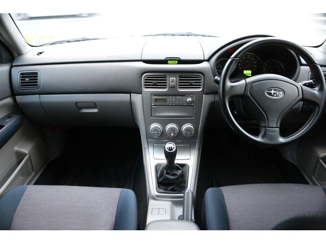 フォレスター 2.0XS 5速マニュアル 4WD キーレス EJ20水平対向エンジン ETC 社外16インチアルミ オートエアコン 走行距離3万キロ ルーフレール 運転席パワーシート ニューポートブルーパール(2枚目)
