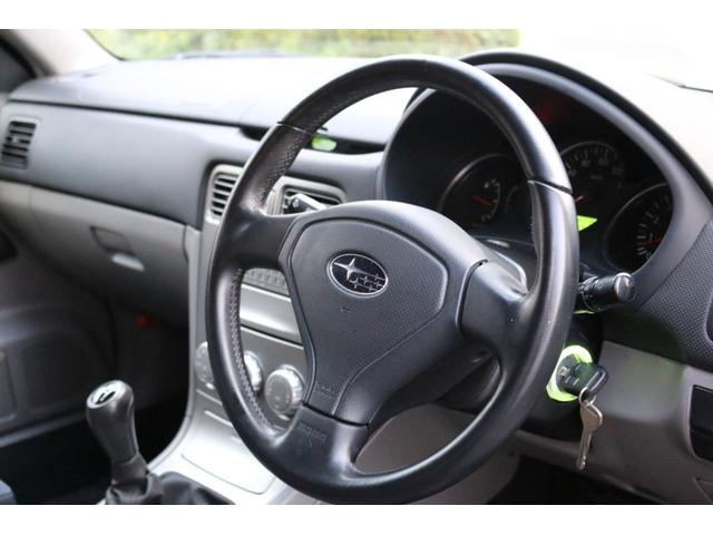 フォレスター 2.0XS 5速マニュアル 4WD キーレス EJ20水平対向エンジン ETC 社外16インチアルミ オートエアコン 走行距離3万キロ ルーフレール 運転席パワーシート ニューポートブルーパール(12枚目)