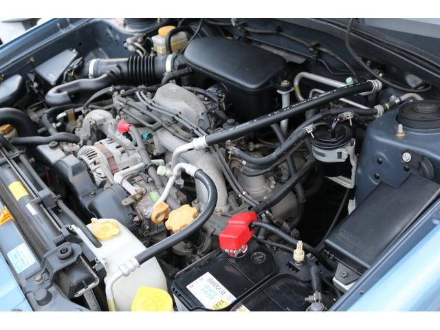 フォレスター 2.0XS 5速マニュアル 4WD キーレス EJ20水平対向エンジン ETC 社外16インチアルミ オートエアコン 走行距離3万キロ ルーフレール 運転席パワーシート ニューポートブルーパール(36枚目)