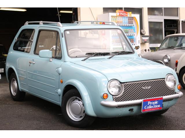 パオ ベースグレード ワンオーナー 5速マニュアル 走行距離59000キロ 丸目 パイクカー フルノーマル エアコン パワステ(3枚目)