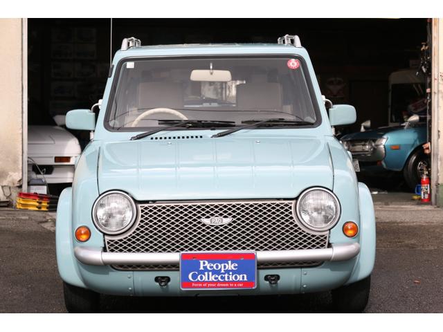 パオ ベースグレード ワンオーナー 5速マニュアル 走行距離59000キロ 丸目 パイクカー フルノーマル エアコン パワステ(4枚目)