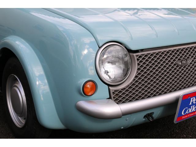 パオ ベースグレード ワンオーナー 5速マニュアル 走行距離59000キロ 丸目 パイクカー フルノーマル エアコン パワステ(28枚目)