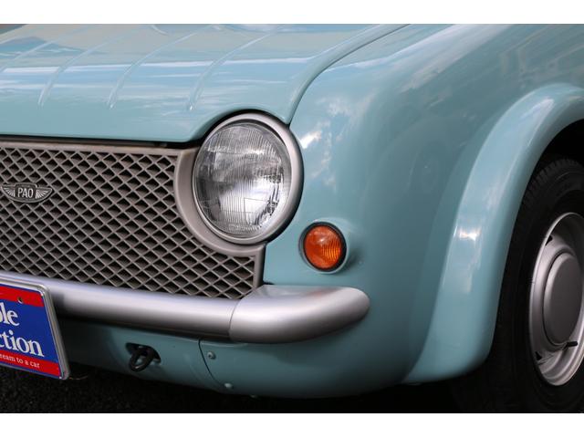 パオ ベースグレード ワンオーナー 5速マニュアル 走行距離59000キロ 丸目 パイクカー フルノーマル エアコン パワステ(29枚目)