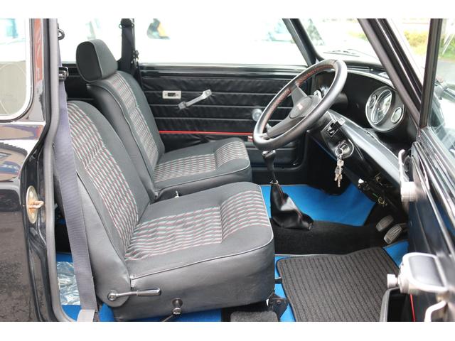 MINI クーパー1.3 キャブクーパー 4速マニュアル 1300ccSUキャブ センターメーター ハイローキット 修復歴無 ディーラー車 車検令和8年3月(10枚目)