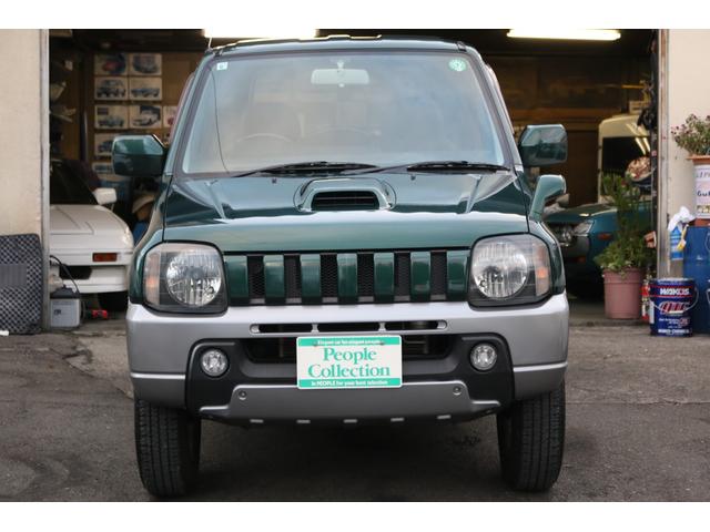 ジムニー ランドベンチャー　５速マニュアル　走行距離３５０００キロ　キーレス　４ＷＤ　ハーフレザーシート　タイミングチェーン　１６インチアルミ　グローブグリーン（4枚目）