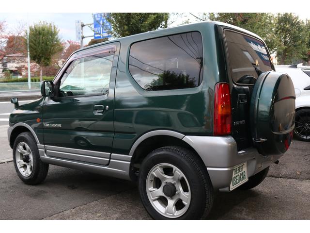 ジムニー ランドベンチャー　５速マニュアル　走行距離３５０００キロ　キーレス　４ＷＤ　ハーフレザーシート　タイミングチェーン　１６インチアルミ　グローブグリーン（6枚目）