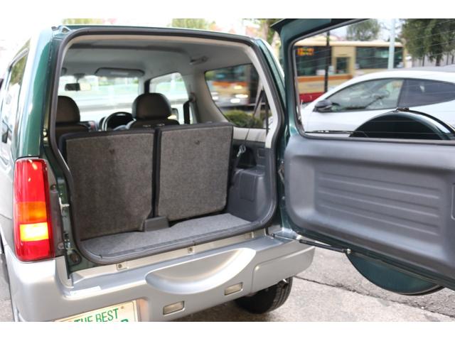 ジムニー ランドベンチャー　５速マニュアル　走行距離３５０００キロ　キーレス　４ＷＤ　ハーフレザーシート　タイミングチェーン　１６インチアルミ　グローブグリーン（25枚目）