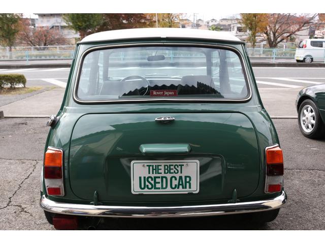 MINI 左ハンドル 4速マニュアル キャブレター ディーラー車 99X ハイローキット 10インチアルミ フェンダーミラー アーモンドグリーン(8枚目)