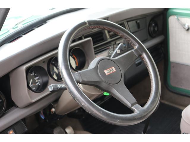 MINI 左ハンドル 4速マニュアル キャブレター ディーラー車 99X ハイローキット 10インチアルミ フェンダーミラー アーモンドグリーン(13枚目)