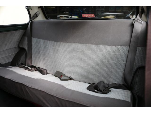 MINI 左ハンドル 4速マニュアル キャブレター ディーラー車 99X ハイローキット 10インチアルミ フェンダーミラー アーモンドグリーン(21枚目)