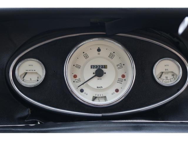 MINI 4速マニュアル 1000ccキャブ SUキャブ センターメーター 10インチアルミ モトリタステアリング ハイローキット フェンダーミラー ディーラー車 修復歴無(16枚目)