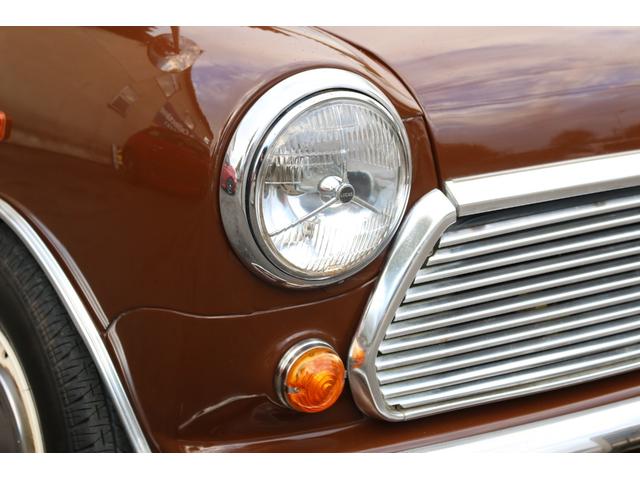 MINI 4速マニュアル 1000ccキャブ SUキャブ センターメーター 10インチアルミ モトリタステアリング ハイローキット フェンダーミラー ディーラー車 修復歴無(25枚目)