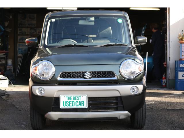 ハスラー Ｇ　５速マニュアル　社外ナビ　テレビ　ＤＶＤ　ＥＴＣ　キーレス　社外１４インチアルミ　シートヒーター　オートエアコン　クールカーキパールメタリック（4枚目）