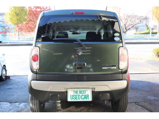 ハスラー Ｇ　５速マニュアル　社外ナビ　テレビ　ＤＶＤ　ＥＴＣ　キーレス　社外１４インチアルミ　シートヒーター　オートエアコン　クールカーキパールメタリック（7枚目）