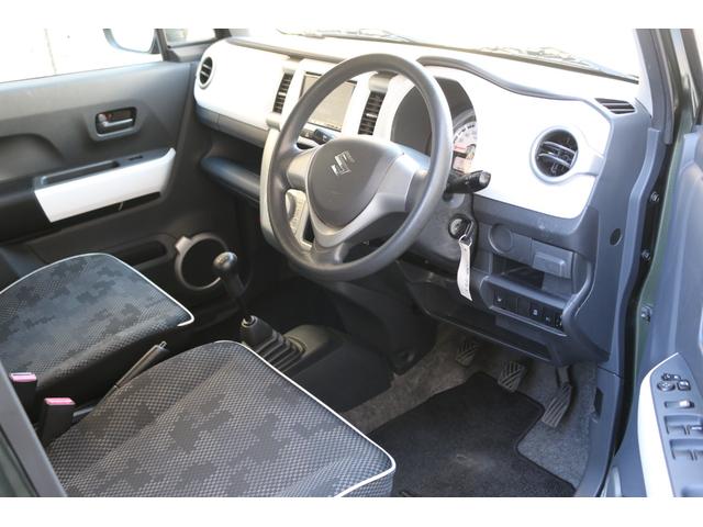 ハスラー Ｇ　５速マニュアル　社外ナビ　テレビ　ＤＶＤ　ＥＴＣ　キーレス　社外１４インチアルミ　シートヒーター　オートエアコン　クールカーキパールメタリック（8枚目）