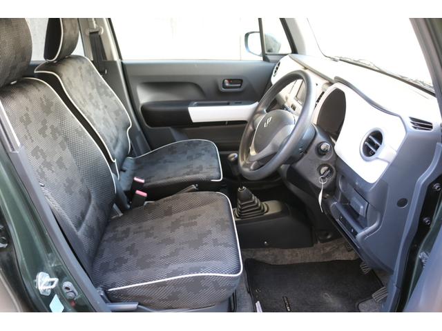 ハスラー Ｇ　５速マニュアル　社外ナビ　テレビ　ＤＶＤ　ＥＴＣ　キーレス　社外１４インチアルミ　シートヒーター　オートエアコン　クールカーキパールメタリック（9枚目）