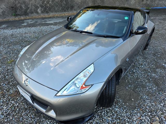 フェアレディＺ バージョンＴ　車検令和８年７月　純正メーカーナビ　ＮＩＳＭＯフェンダーアーチモール　ＨＫＳマフラー　社外キャリパー　パドルシフト（5枚目）
