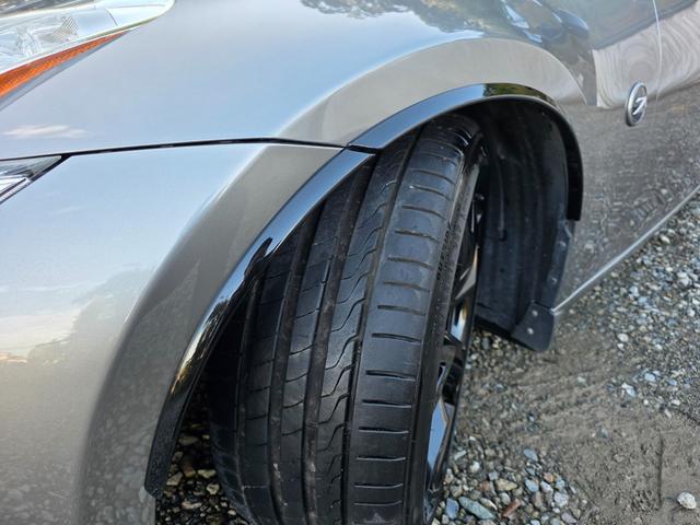 フェアレディＺ バージョンＴ　車検令和８年７月　純正メーカーナビ　ＮＩＳＭＯフェンダーアーチモール　ＨＫＳマフラー　社外キャリパー　パドルシフト（19枚目）