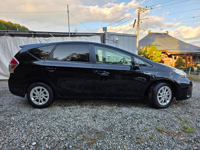 プリウスアルファ Ｓ　後期型　車検令和９年１２月　アルパイン９インチナビ　ＣＤ　ＤＶＤ　地デジＴＶ　Ｂｌｕｅｔｏｏｔｈ　ＥＴＣ　バックカメラ　スマートキー×２（2枚目）