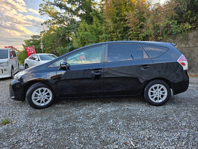 プリウスアルファ Ｓ　後期型　車検令和９年１２月　アルパイン９インチナビ　ＣＤ　ＤＶＤ　地デジＴＶ　Ｂｌｕｅｔｏｏｔｈ　ＥＴＣ　バックカメラ　スマートキー×２（5枚目）