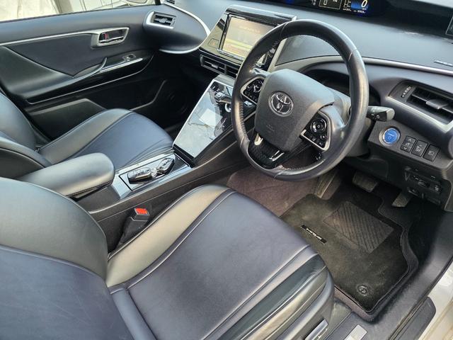 MIRAI ベースグレード ベースグレード(4名) 車検令和9年11月 純正SDナビ CD DVD 地デジ BT ETC パワーシート 全席シートヒーター(8枚目)