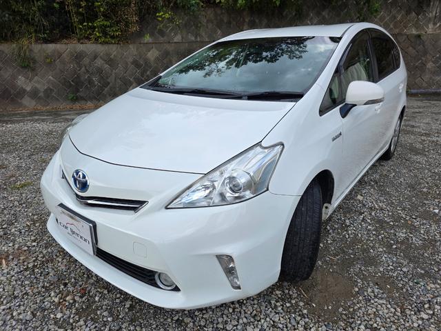 プリウスアルファ Ｓ　車検令和９年４月　純正ＳＤナビ　ＣＤ　ＤＶＤ　地デジＴＶ　Ｂｌｕｅｔｏｏｔｈ　ビルトインＥＴＣ　バックカメラ　スマートキー×２（6枚目）