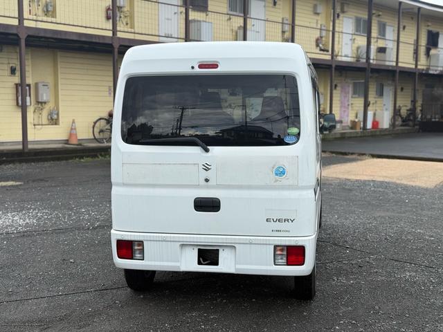 エブリイ ＰＡ　車検２年間　４速ＡＴ　セフティサポート　ドライブレコーダー（6枚目）