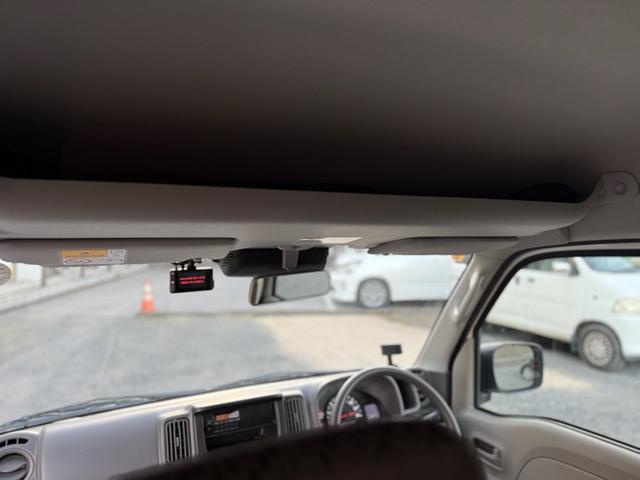 エブリイ PC 車検2年間 4速AT キーレス デュアルカメラブレーキサポート オーバーヘッドレス ドライブレコーダー前後(11枚目)