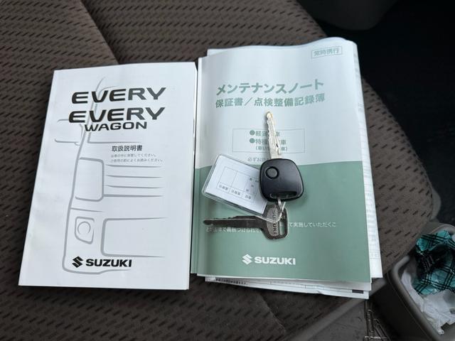 エブリイ PC 車検2年間 4速AT キーレス デュアルカメラブレーキサポート オーバーヘッドレス ドライブレコーダー前後(17枚目)