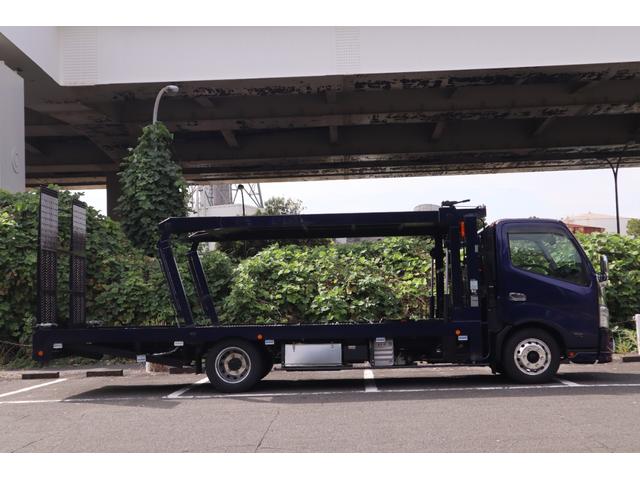デュトロ 　積載車　日新工業　２台積み　ミッドナイトパープルＩＩＩ　アルミホイール　メッキグリル　メッキカバー（12枚目）
