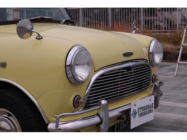 MINI 1.3 Mk1(マーク1)仕様 10インチホイール センターメーター ルーフキャリア モトリタステア フェンダーミラー センターマフラー(31枚目)