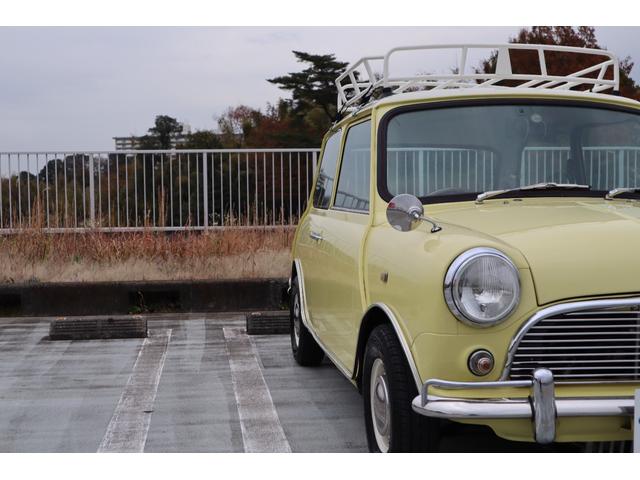 MINI 1.3 Mk1(マーク1)仕様 10インチホイール センターメーター ルーフキャリア モトリタステア フェンダーミラー センターマフラー(35枚目)