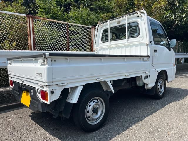 サンバートラック ＴＣ－ＳＣ　４ＷＤ　ＡＴ　ＥＴＣ　ＡＣ　ＰＳ　Ｔベルト交換ステッカーあり（3枚目）
