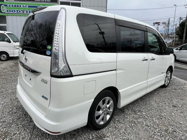 セレナ ハイウェイスター S-ハイブリッド 社外ナビ/地デジ/バックカメラ/フリップダウンモニタ/両側御パワースライドドア/インテノジェントキー/クルコン/ドラレコ(前後)/ETC/純正16インチAW/(5枚目)