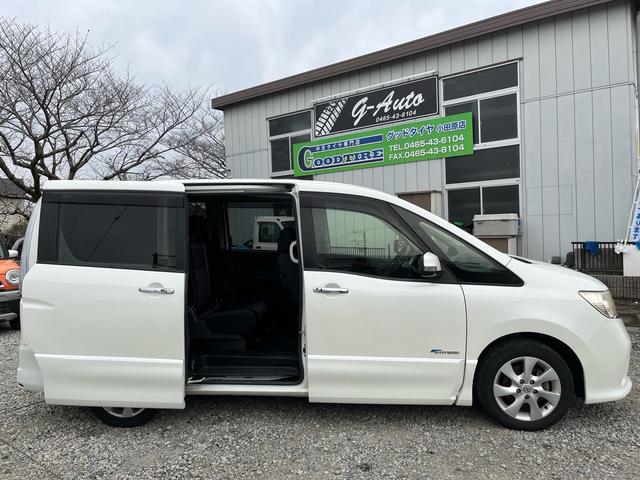 セレナ ハイウェイスター S-ハイブリッド 社外ナビ/地デジ/バックカメラ/フリップダウンモニタ/両側御パワースライドドア/インテノジェントキー/クルコン/ドラレコ(前後)/ETC/純正16インチAW/(9枚目)