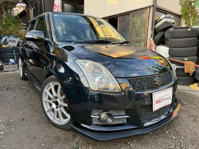 スイフト スポーツ　／５速マニュアル／ナビ／ワンセグＴＶ／社外サスペンション／社外マフラー／ゼロチャンバー／社外アルミホイール／サブウーファー／ＭＯＭＯステ／ドライブレコーダー前後／ＥＴＣ／（36枚目）