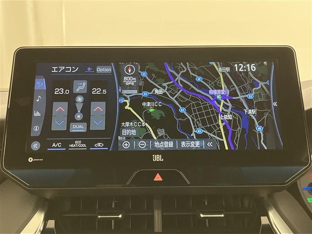 ハリアーハイブリッド Ｚ　地上デジタル　衝突被害軽減　サイドエアバッグ　ＬＥＤランプ　Ｂモニタ　クルコン　ナビＴＶ　１オーナー　横滑り防止装置　スマートキー　盗難防止システム　ＡＢＳ　アルミ　ＥＴＣ付　エアバッグ　ＡＡＣ（7枚目）