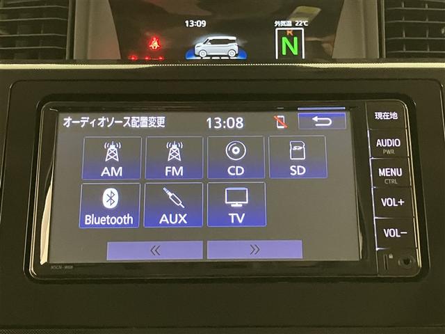 ルーミー G-T Bカメラ LEDライト ウォークスルー 両側自動ドア オートエアコン イモビライザー スマートキー メディアプレイヤー接続 ワンセグTV 横滑り防止 A-STOP ETC付き キーフリーシステム PS(9枚目)