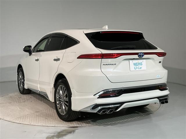 ハリアーハイブリッド Ｚ　レザーパッケージ　パノラマサンルーフ　エアロ　地デジ　横滑防止　盗難防止システム　Ｂモニター　ＬＥＤライト　パワーウィンドウ　クルコン　スマートキ－　助手席エアバック　パワーシート　エアバッグ　オートエアコン　ナビＴＶ（4枚目）